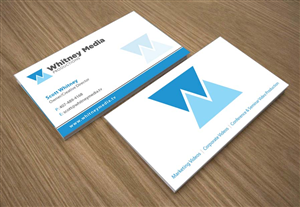 Business Card Design by Joy16589 for Whitney Media Productions | Design: #4395139