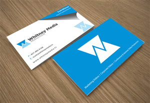 Business Card Design by Joy16589 for Whitney Media Productions | Design: #4399627