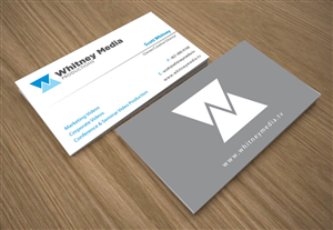 Business Card Design by Joy16589 for Whitney Media Productions | Design: #4399640