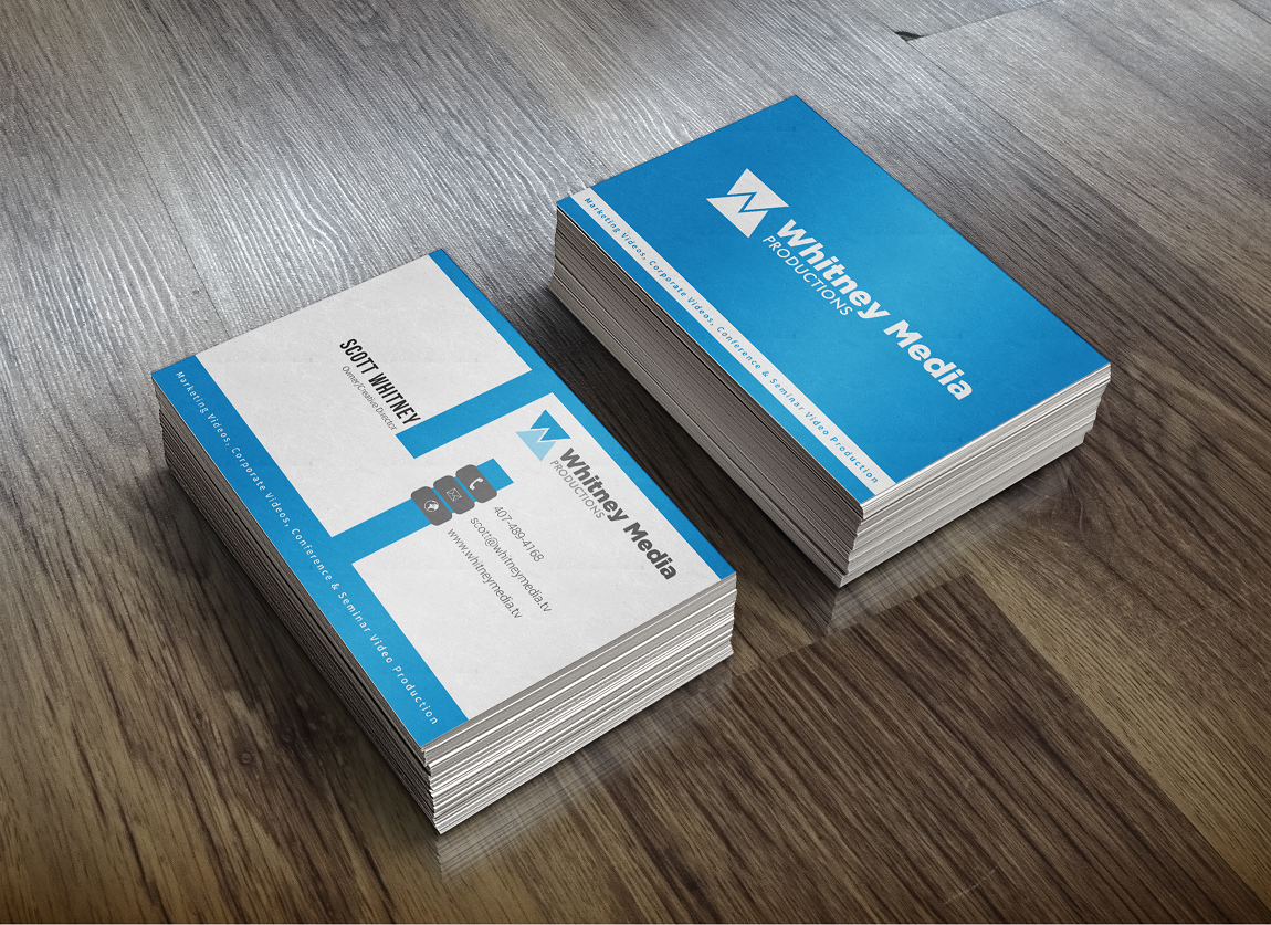 Business Card Design by morkizdesign for Whitney Media Productions | Design #4389107