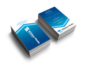 Business Card Design by Mark Moore for Whitney Media Productions | Design: #4406688