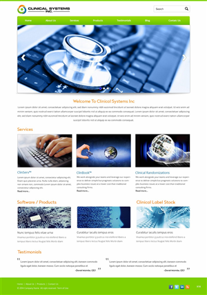 Web Design by pb for this project | Design: #4388435