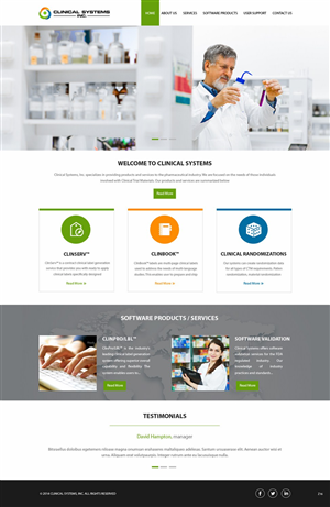 Web Design by pb for this project | Design: #4388441