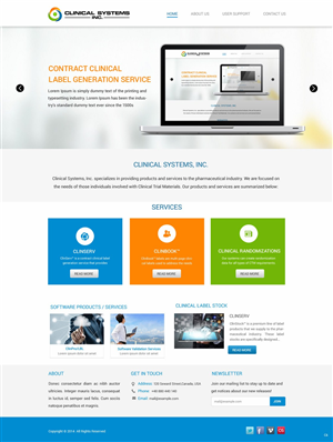 Web Design by pb for this project | Design: #4388452