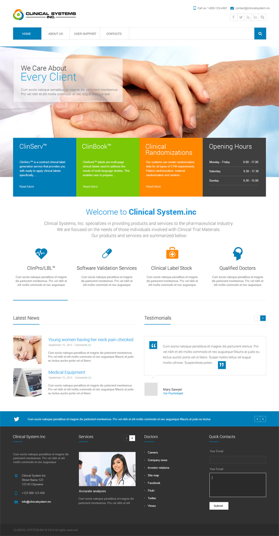 Web Design by iLibart for this project | Design #4396335