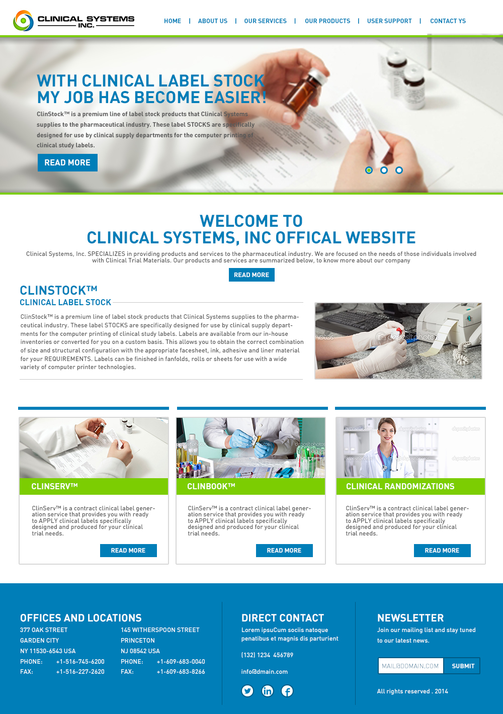 Web Design by 9tnine for this project | Design #4427266