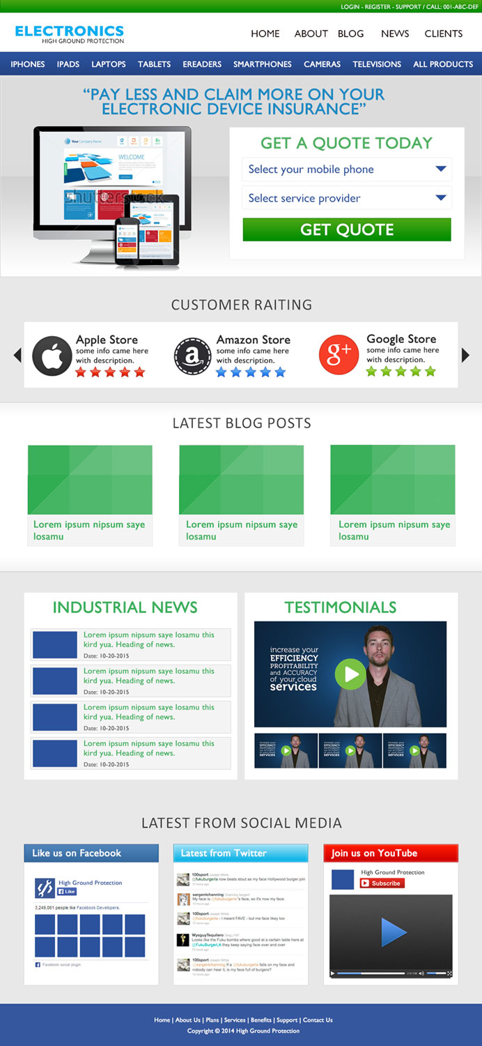 Wordpress Design by Handsome for this project | Design #4580174