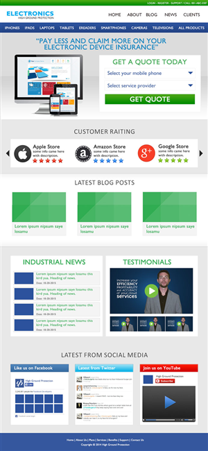 Wordpress Design by Handsome for this project | Design: #4580174