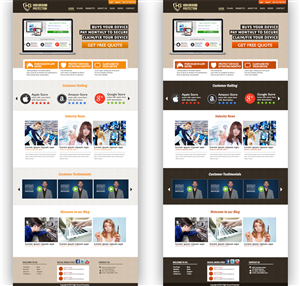 Wordpress Design by Handsome for this project | Design: #4608901
