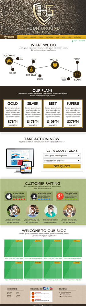 Diseño Wordpress por Handsome para este proyecto | Diseño #4656782