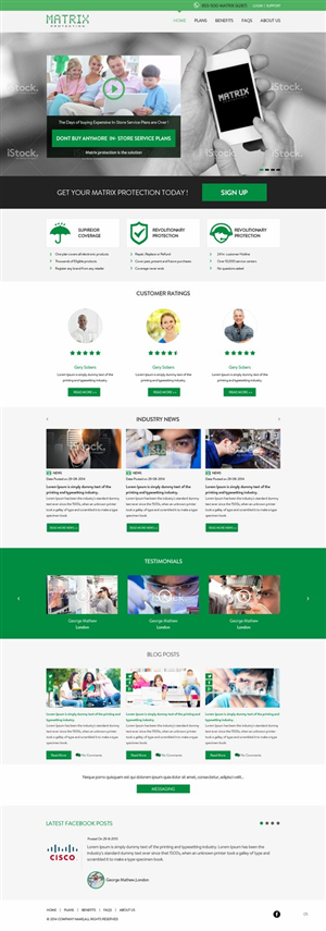 Wordpress Design by pb for this project | Design: #4409760