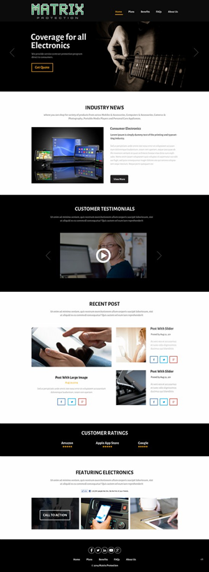 Wordpress Design by pb for this project | Design: #4409761
