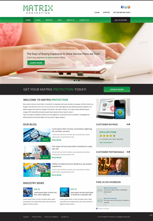 Wordpress Design by pb for this project | Design: #4410724