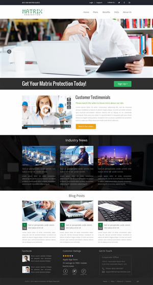 Wordpress Design by pb for this project | Design: #4410736