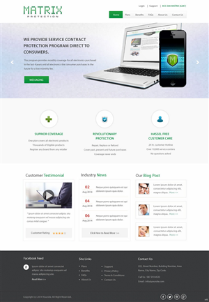 Wordpress Design by pb for this project | Design: #4410754