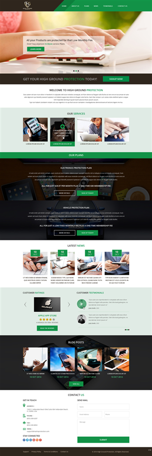 Diseño Wordpress por pb para este proyecto | Diseño #4663317
