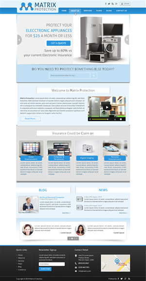 Wordpress Design by Sbss for this project | Design: #4403516