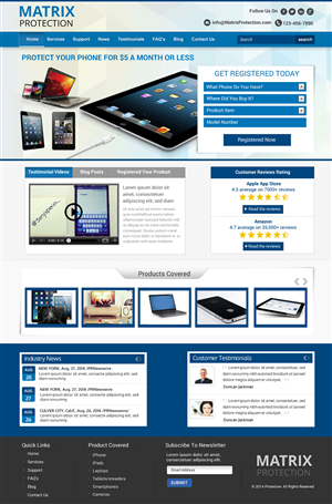 Wordpress Design by Sbss for this project | Design: #4404342