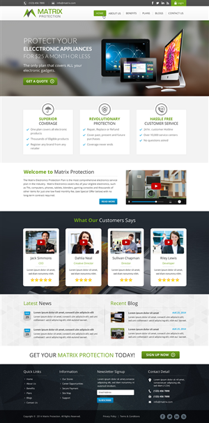 Wordpress Design by Sbss for this project | Design: #4407930