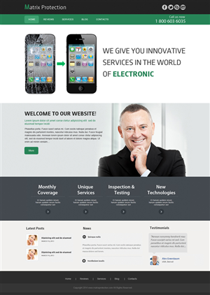 Wordpress Design by Web Innovation for this project | Design: #4507109