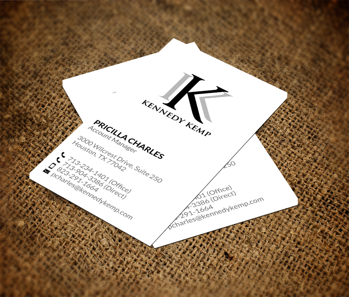 Business Card Design by Sarah Haroon for this project | Design #4383014
