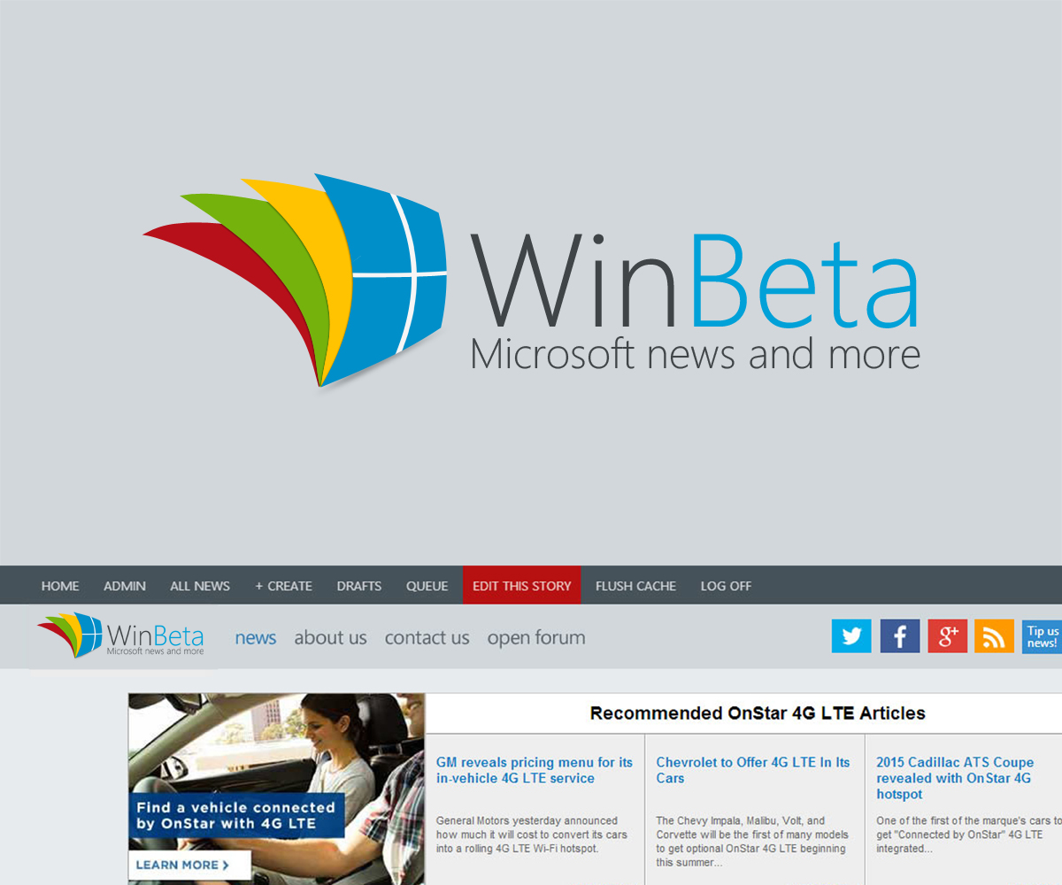 Logo Design by Jan Panol for WinBeta | Design #4398120