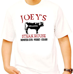 Joey's Steakhouse | T-shirt Design by NILDesigns