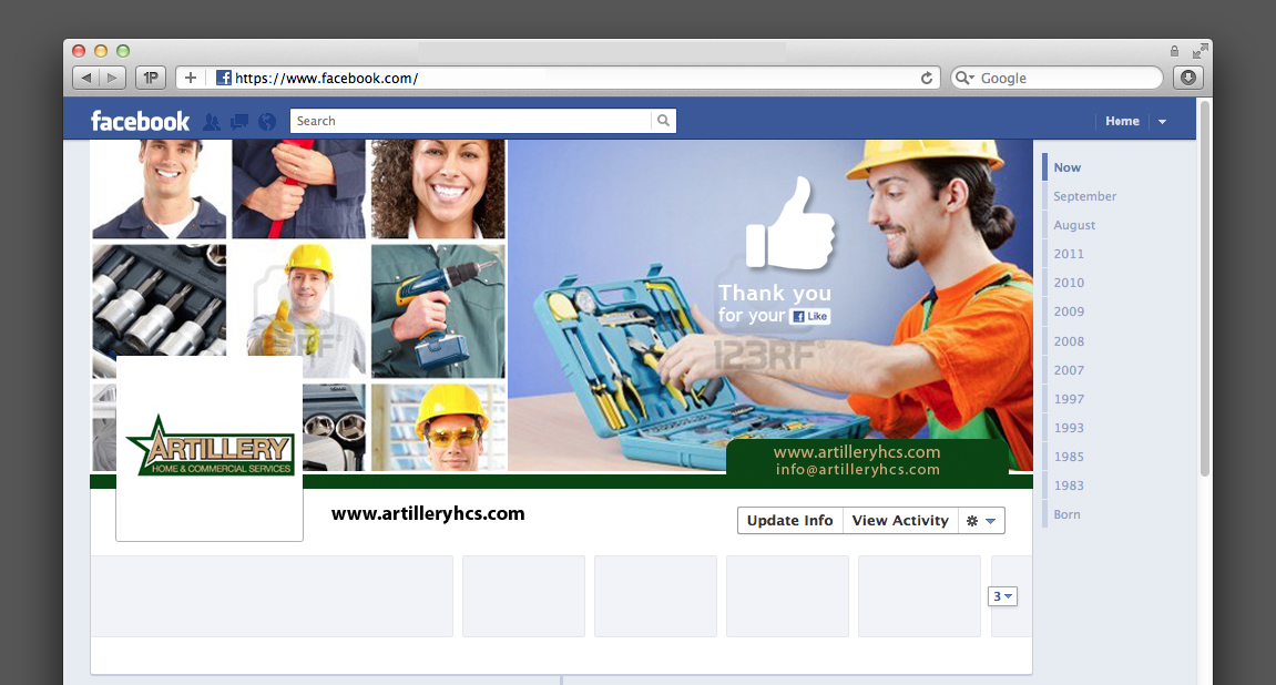 Facebook Design by Yas media for this project | Design #1262605