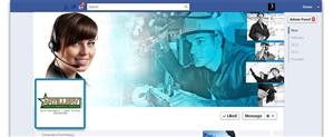 Facebook Design by Hector Lopez for this project | Design: #1255136