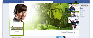 Facebook Design by Hector Lopez for this project | Design: #1255138