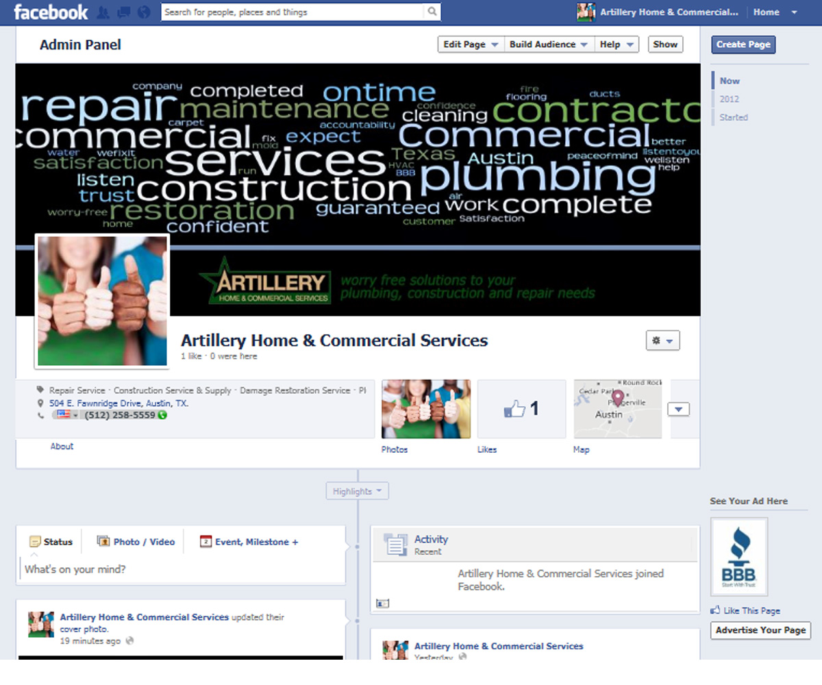 Facebook Design by SuzanneWalter for this project | Design #1251813