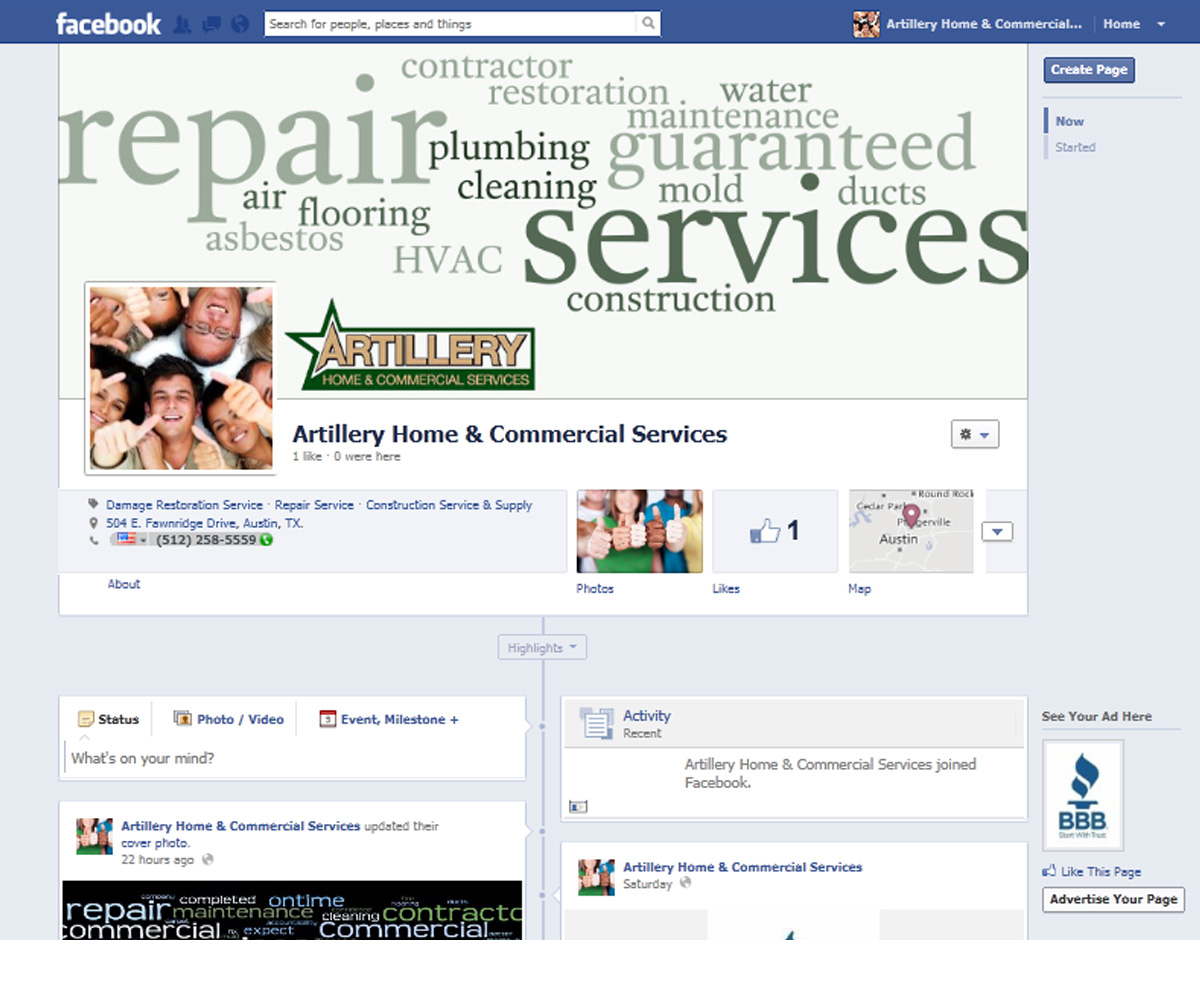 Facebook Design by SuzanneWalter for this project | Design #1254322