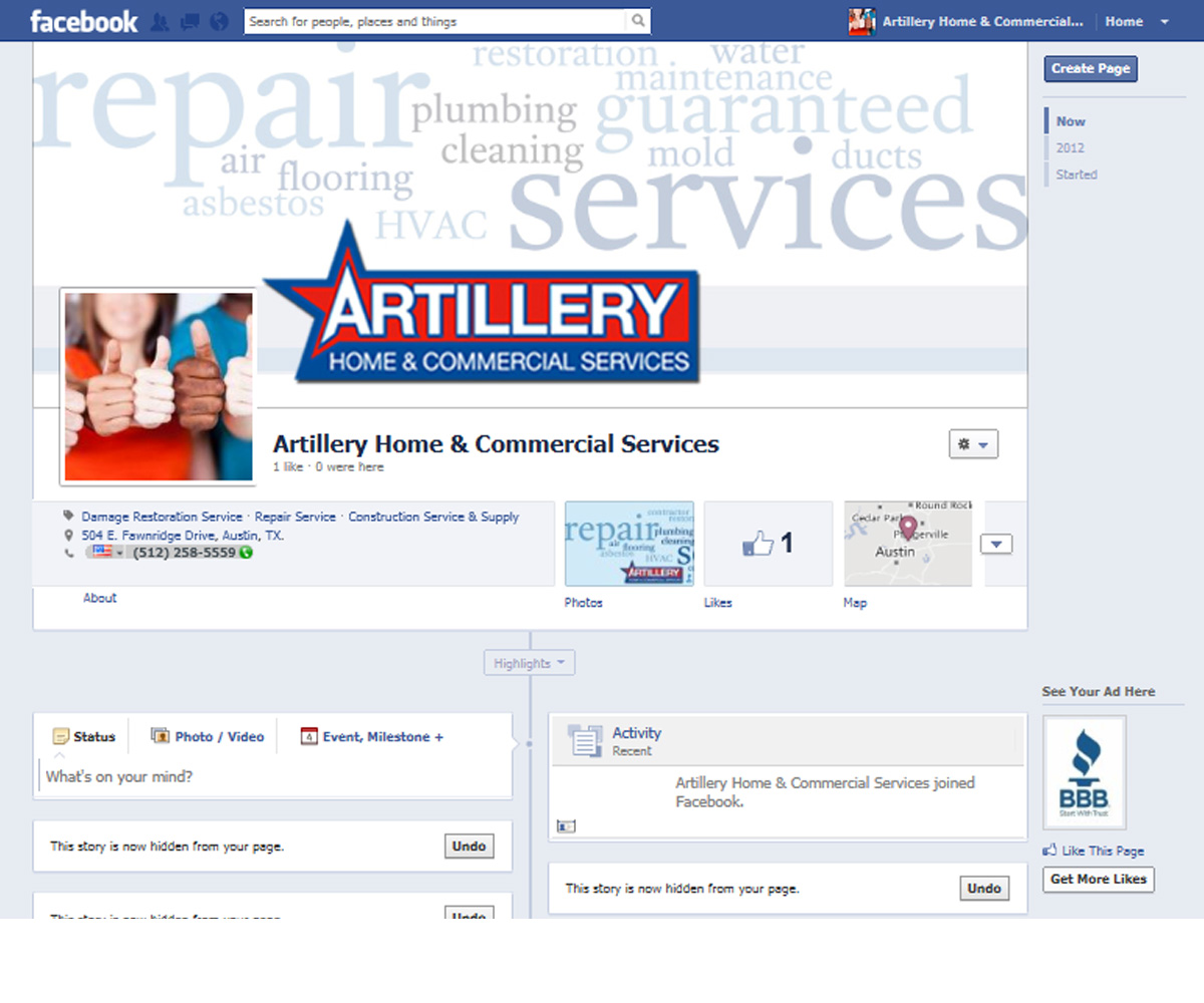 Facebook Design by SuzanneWalter for this project | Design #1257095