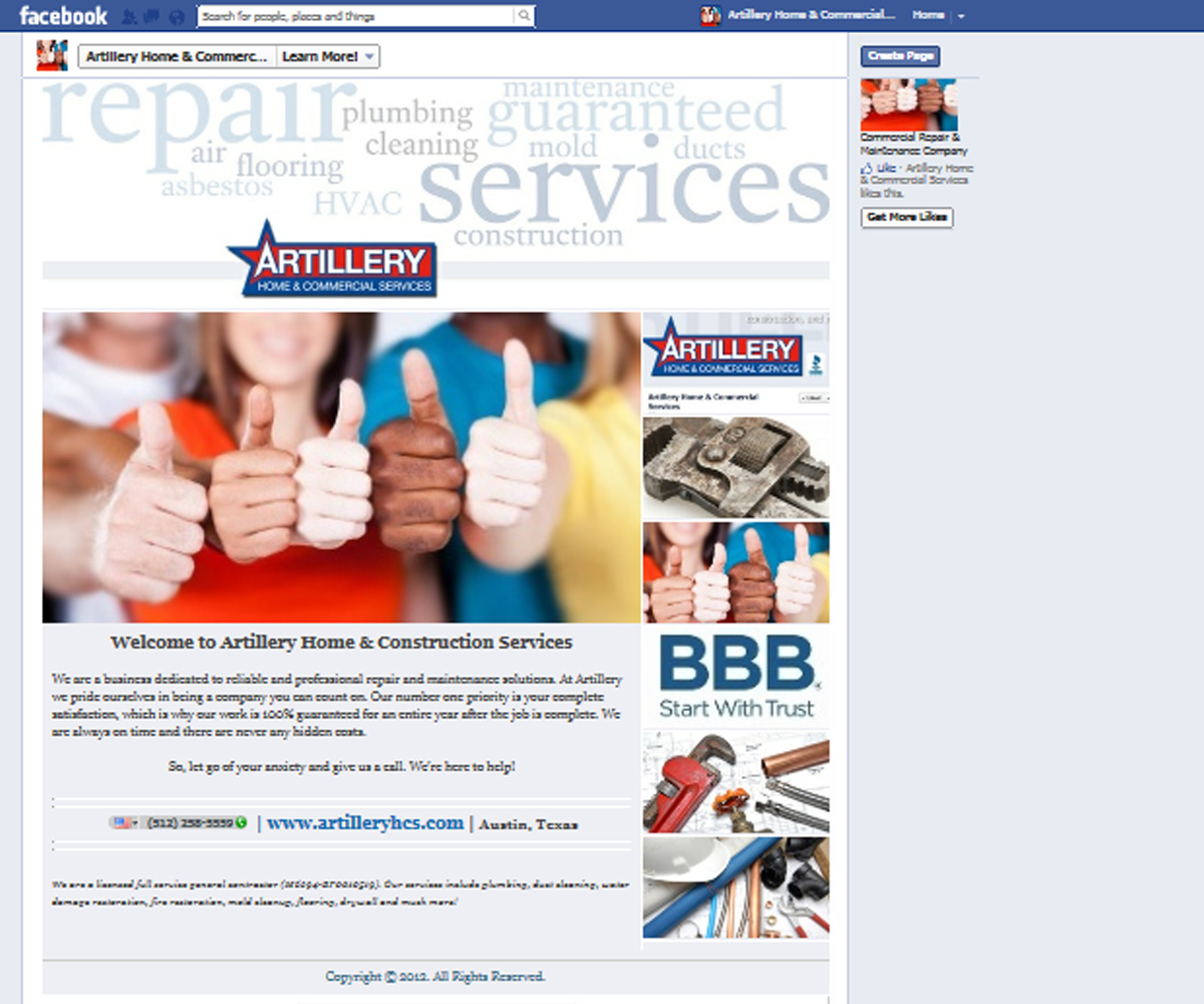 Facebook Design by SuzanneWalter for this project | Design #1260454