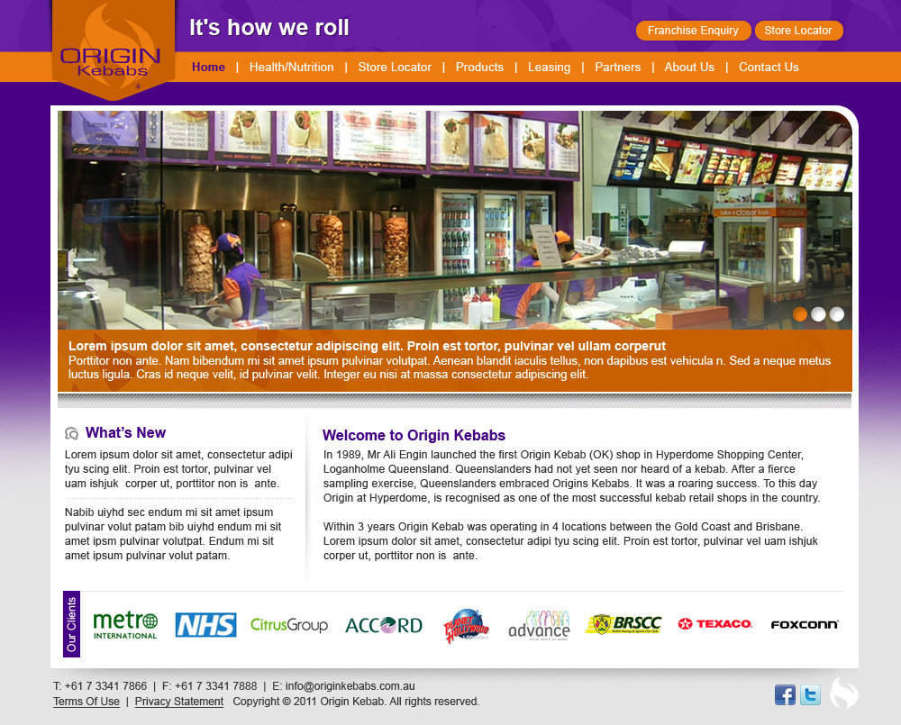 Web Design by Sky Ram for VERVE Online | Design #198695