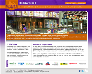Web Design by Sky Ram for VERVE Online | Design #198695