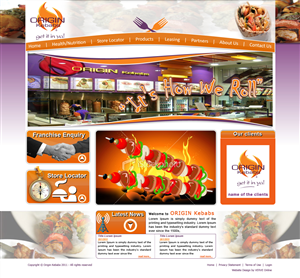 Diseño Web por Mayank Patel para VERVE Online | Diseño: #196346