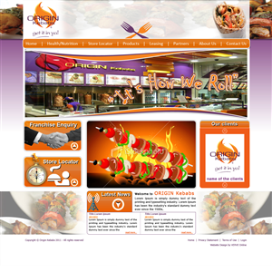 Diseño Web por Mayank Patel para VERVE Online | Diseño: #197382