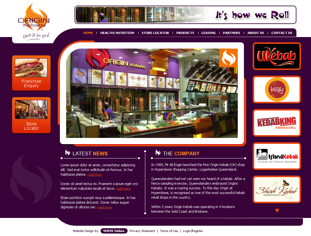 Web Design by James for VERVE Online | Design #189514