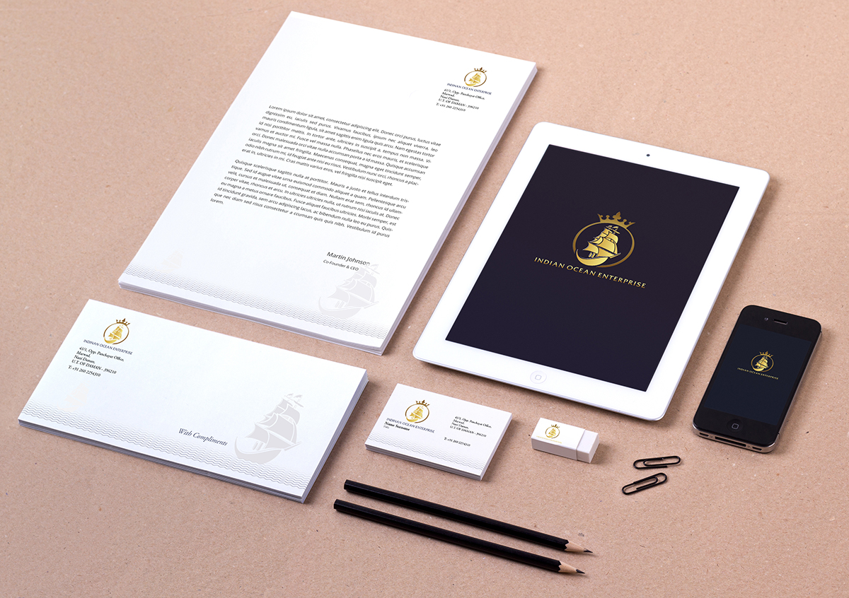 Stationery Design by noworries. for this project | Design #4409926