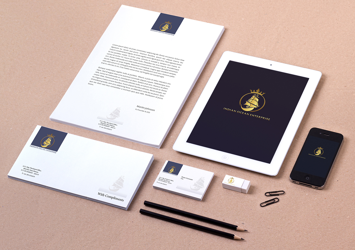 Stationery Design by noworries. for this project | Design #4409929