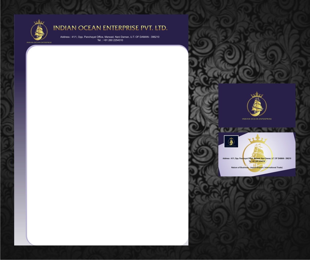 Stationery Design by Ron_Hab Graphics for this project | Design #4424406