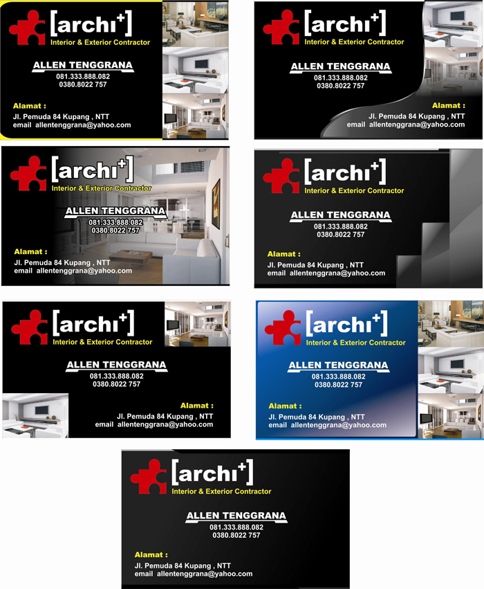 Business Card Design by fastabiqu for this project | Design #1251116