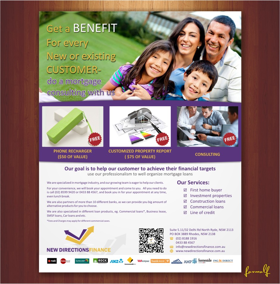 Flyer-Design von foxwolf für dieses Projekt | Design #4437177