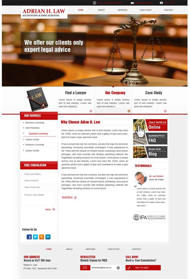 Web Design by Aan for this project | Design #4408751