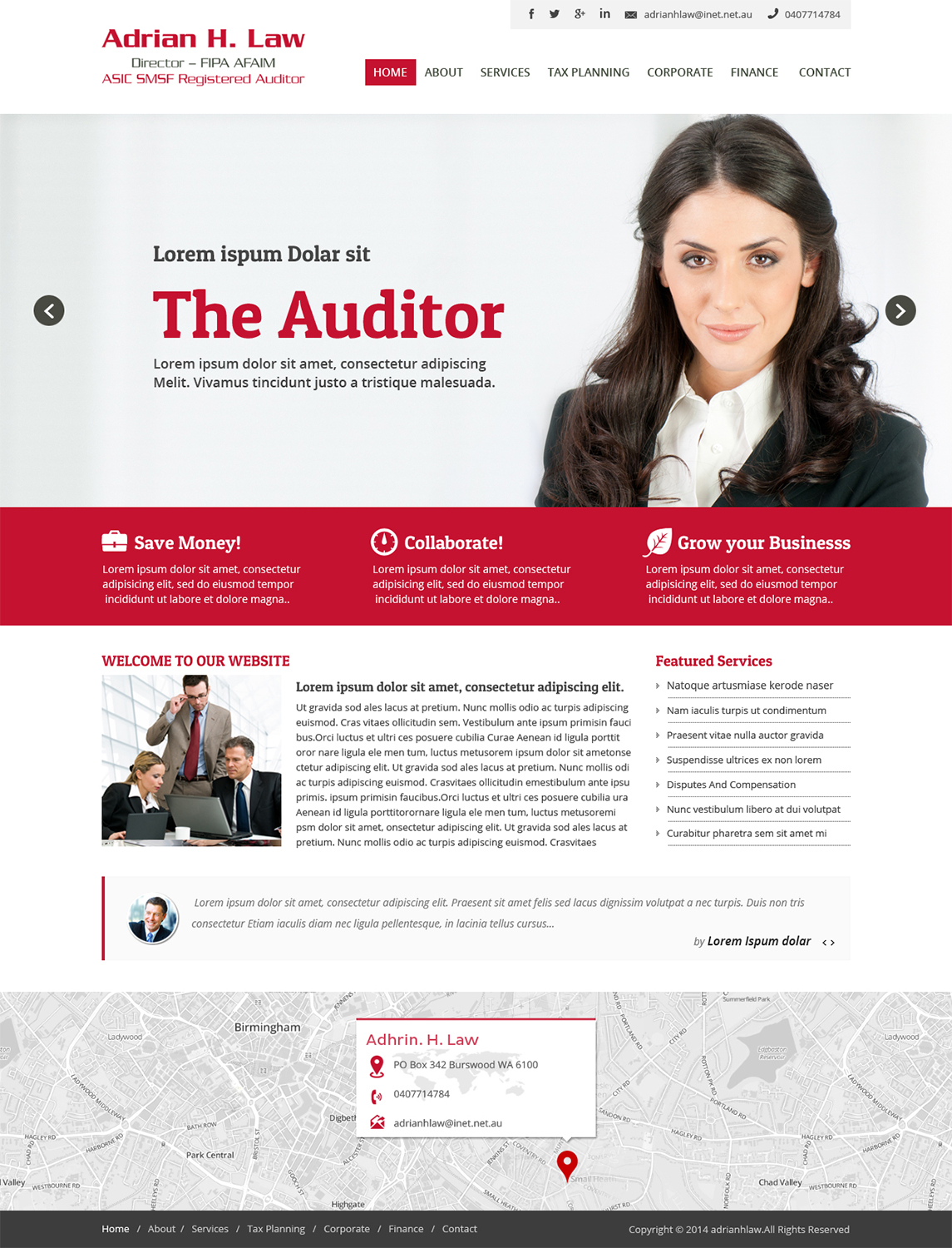 Web Design by Creative Usha for this project | Design #4400634