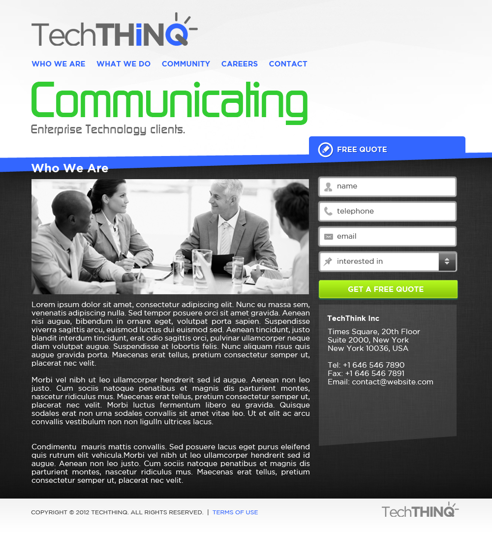 Web-Design von Sky Ram für KEO Marketing Inc | Design #1273944