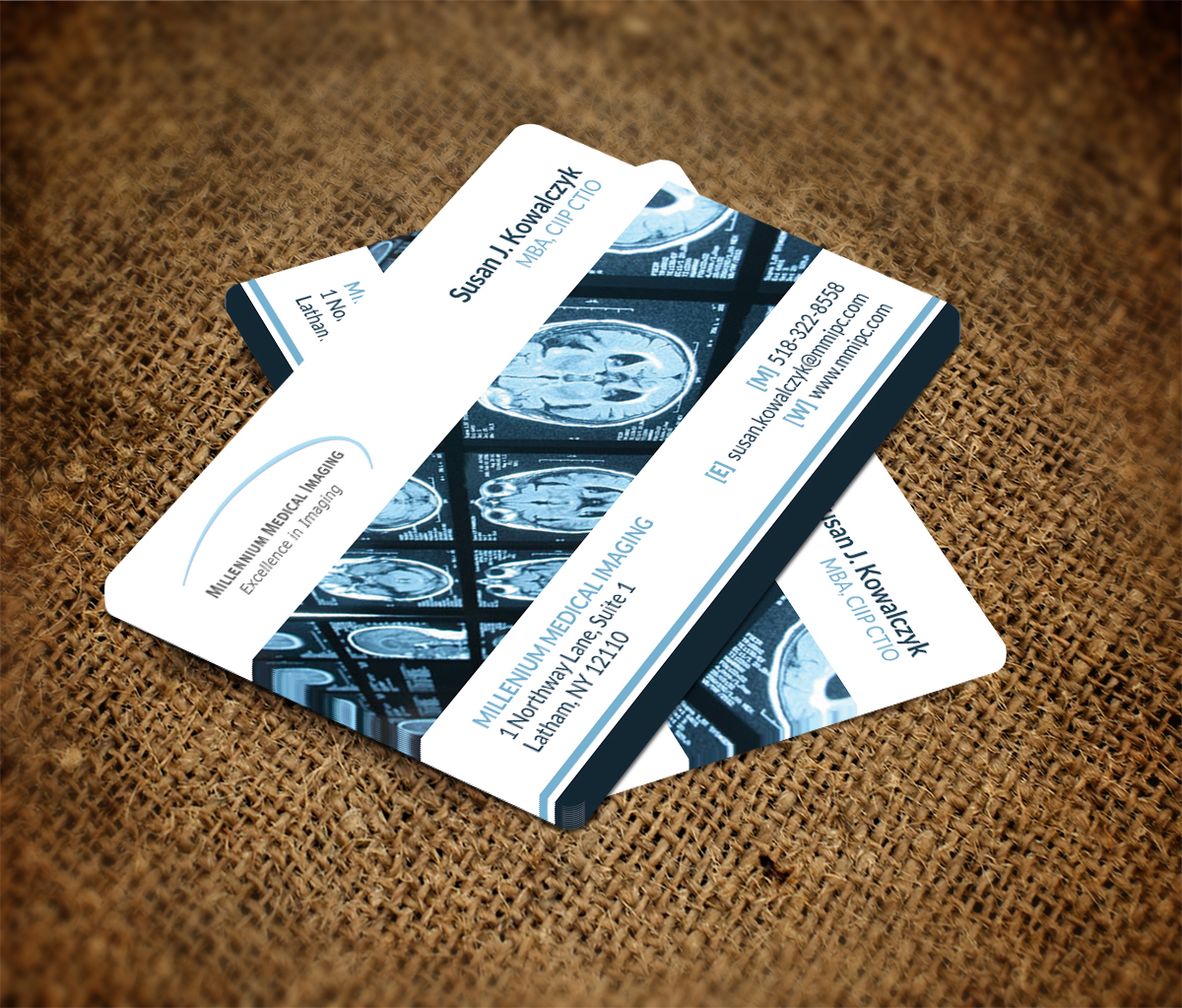 Business Card Design by Sarah Haroon for this project | Design #4391450