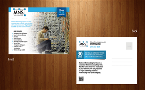 Postcard Design by an3 for Midwest Networking Services | Design: #4496300