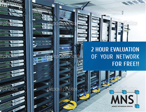 Diseño de Postal por Deip designs para Midwest Networking Services | Diseño: #4403832